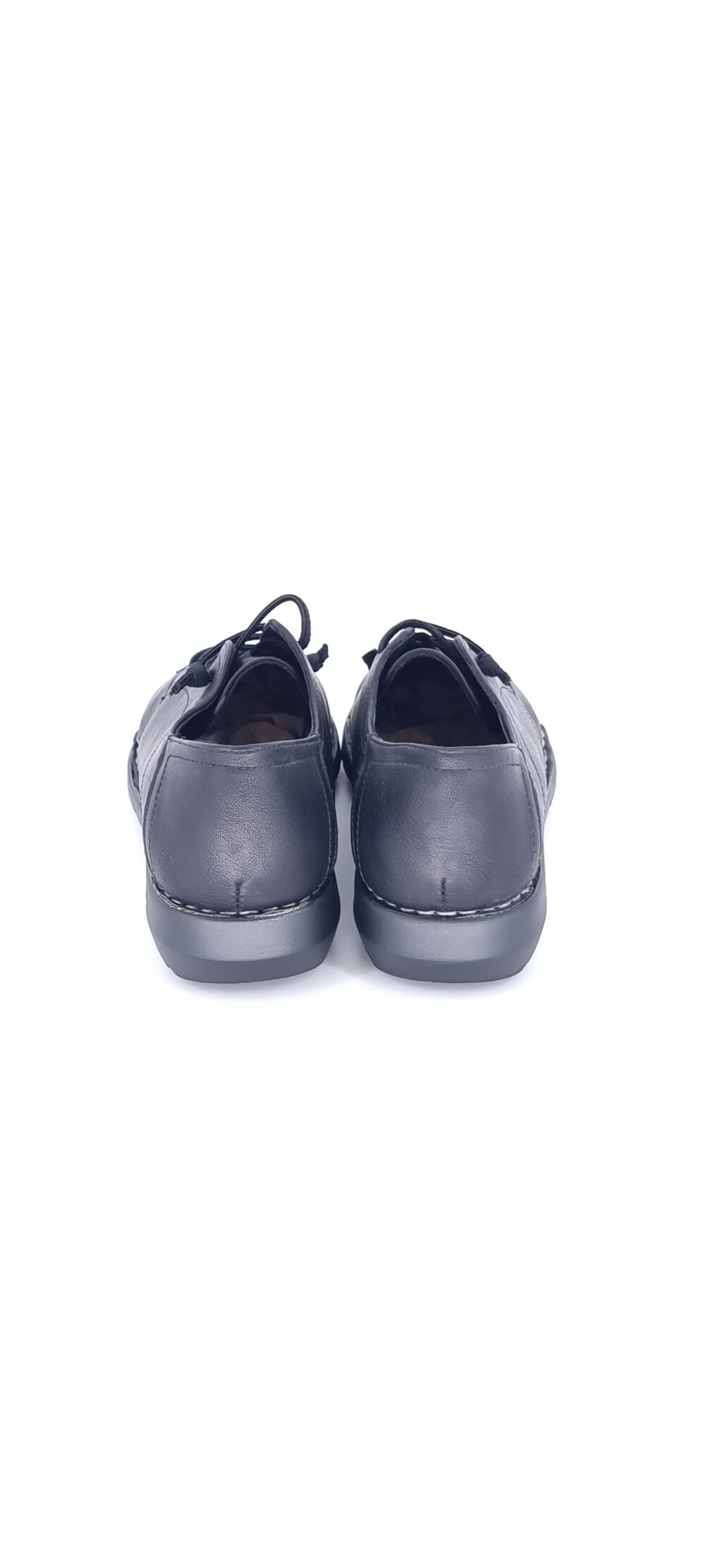 Sneaker με κορδόνια μαύρο