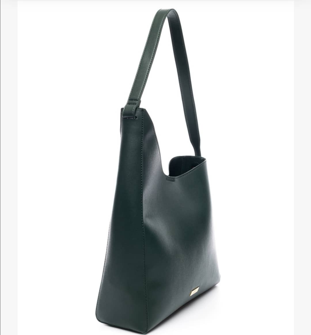 Τσάντα ώμου πράσινη με έξτρα τσαντάκι σε φλοράλ μοτίβο veta bags accesories